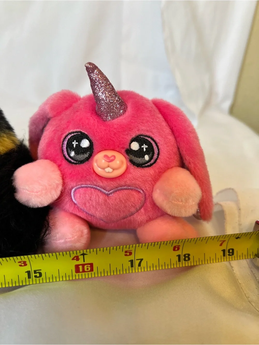 Set of  3 Rainbocorn Kittycorn & 1 bunnycorn miniature stuffed animals